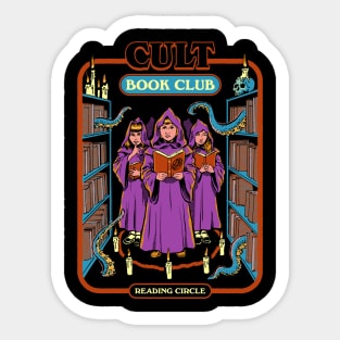Cult Book Club Sticker